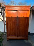 Mooie landelijk vintage eiken meidenkast | kledingkast, Gebruikt, 100 tot 150 cm, 200 cm of meer, Eikenhout