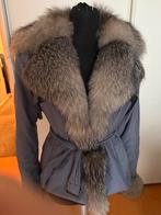 Dames jasje  bont, Maat 42/44 (L), Ophalen of Verzenden, Zo goed als nieuw, Paars