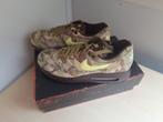 Maat 41 Nike Air Max 1 ’86 OG Camo Light Lemon Twist, Kleding | Heren, Schoenen, Overige kleuren, Nike, Nieuw, Ophalen of Verzenden