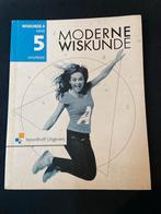 Wiskunde A HAVO 5 - Moderne Wiskunde, Boeken, Ophalen of Verzenden, Zo goed als nieuw, HAVO, Wiskunde A