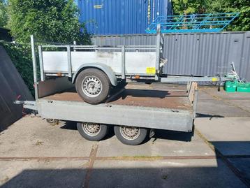 Occasion Anssems aanhangwagen plateauwagen (onderste) beschikbaar voor biedingen