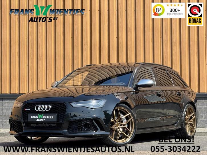 Audi RS6 4.0 TFSI Quattro Performance Pro Line Plus | 605 PK, Auto's, Audi, Bedrijf, Te koop, RS6, 360° camera, 4x4, ABS, Achteruitrijcamera