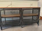 tv-meubel zwart Fjällbo (Ikea), Huis en Inrichting, Ophalen, Gebruikt, 100 tot 150 cm, Minder dan 100 cm