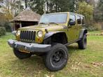 Jeep Wrangler Unlimited 2.8 CRD Leer | Automaat | Softtop &, Automaat, 450 kg, Gebruikt, Zwart