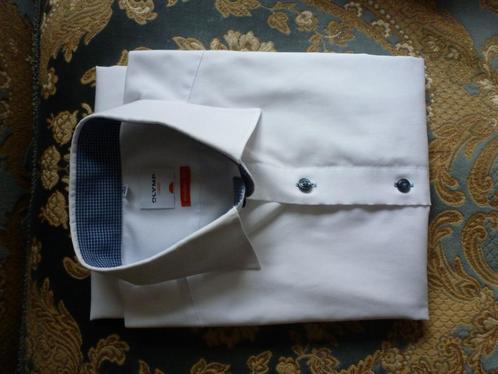 Overhemd Olymp – 40 15¾ (Extra lang), Kleding | Heren, Overhemden, Nieuw, Halswijdte 39/40 (M), Wit, Ophalen of Verzenden