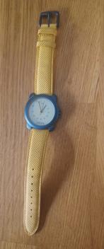 Mexx Horloge Geel/Blauw, Overige merken, Kunststof, Gebruikt, Polshorloge
