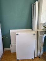 Ikea MALM bed (wit)  90x200 met laden en bedbodem, Ophalen, 90 cm, Eenpersoons, Wit