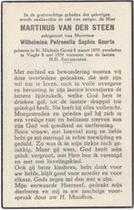 Martinus van der Steen 1899 Sint Michielsgestel + 1959 Vught, Verzamelen, Verzenden