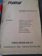 Tomos catalogus, Fietsen en Brommers, Handleidingen en Instructieboekjes, Ophalen