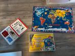 Spel kinder wereldreis aardrijkskunde, Ophalen of Verzenden, Zo goed als nieuw