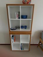 Hülsta Wandmeubel, Kast, Televisiemeubel (sixties,notenhout), Ophalen of Verzenden, Zo goed als nieuw, Minder dan 150 cm, Met klep(pen)