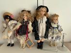 4 ceramic dolls, Verzamelen, Poppen, Ophalen of Verzenden, Zo goed als nieuw