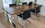 Mooie eettafel met 4 stoelen., Ophalen, 200 cm of meer, 50 tot 100 cm, Zo goed als nieuw