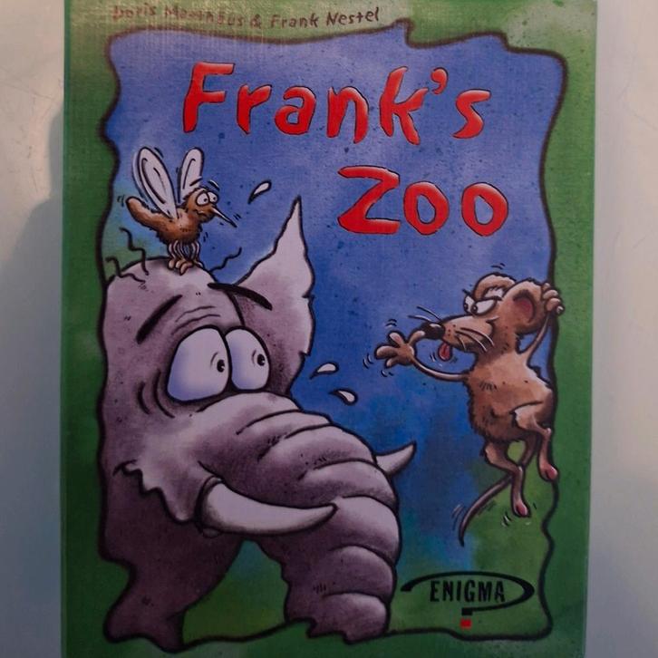Frank's Zoo - Kaartspel, Hobby en Vrije tijd, Gezelschapsspellen | Bordspellen, Zo goed als nieuw, Drie of vier spelers, Vijf spelers of meer