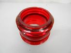 Fresnel lens glas, rood, Ophalen of Verzenden, Gebruikt, Overige typen