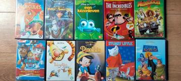 31 kinder / disney dvds beschikbaar voor biedingen