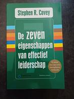 De zeven eigenschappen van effectief leiderschap, Ophalen of Verzenden, Zo goed als nieuw, Stephen R. Covey