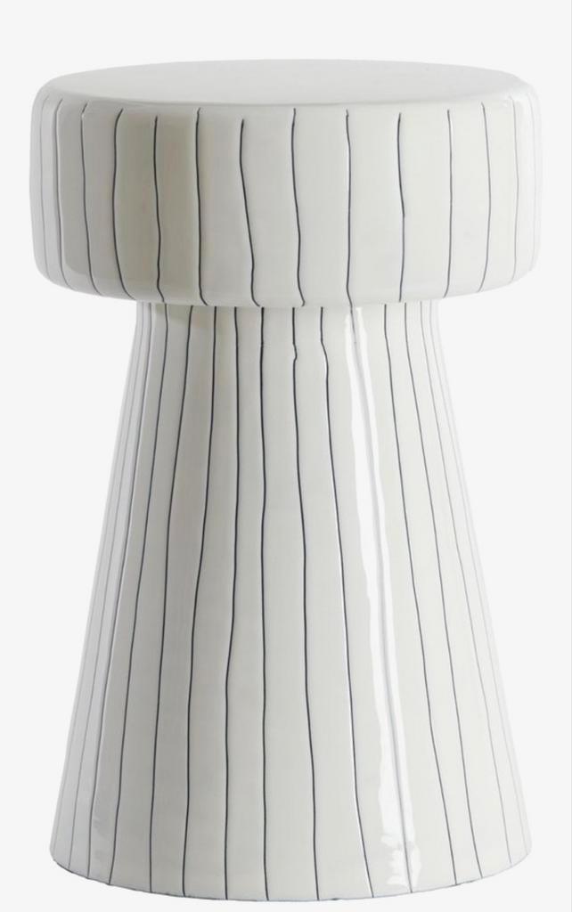 Stijlvolle Bijzettafel Dakwa Light&Living, Huis en Inrichting, Tafels | Bijzettafels, Zo goed als nieuw, Rond, 45 tot 60 cm, Minder dan 55 cm