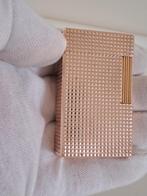 DupontAansteker Diamant Model L1 20U 18K Verguld Goud Kleur,, Ophalen of Verzenden, Gebruikt, Aansteker