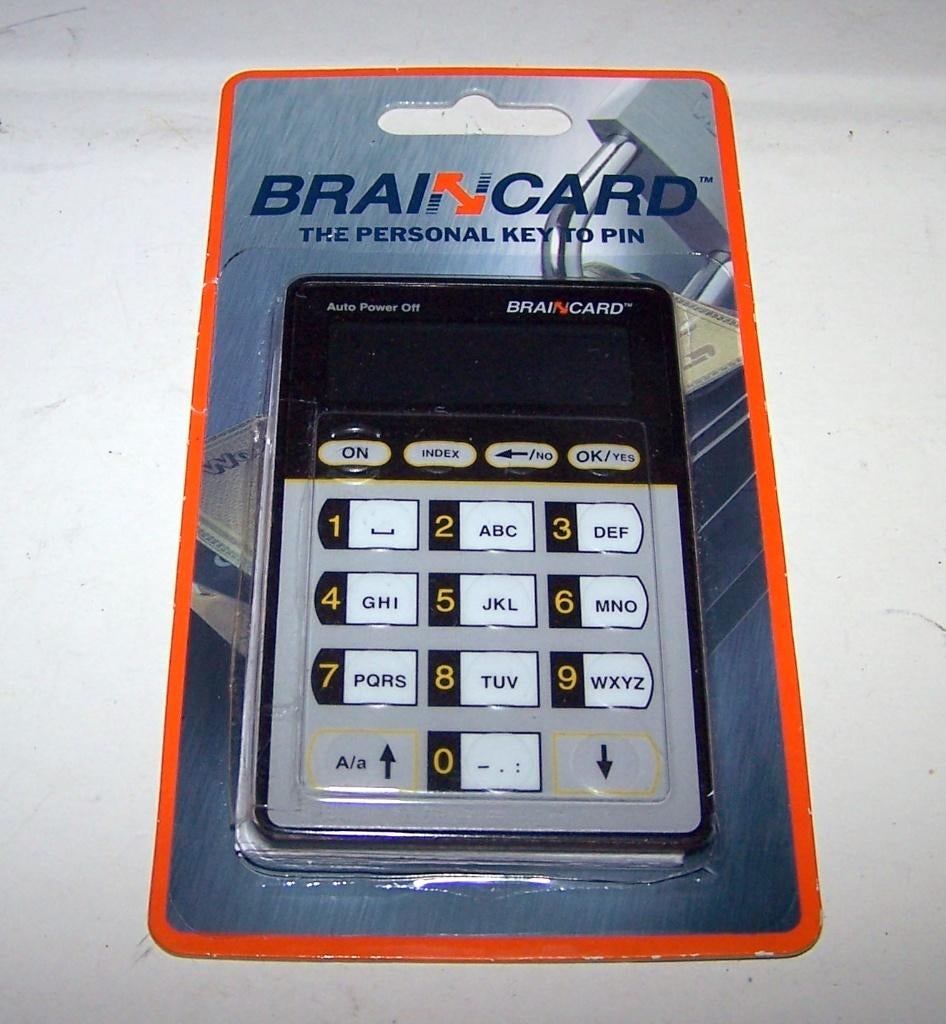 Braincard. Pin-geheugenkaart. Nieuw in verpakking., Diversen, Bureau-accessoires, Nieuw, Ophalen of Verzenden