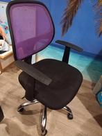Bureaustoel onbeschadigd, Ophalen of Verzenden, Gebruikt, Zwart