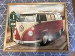 2  schilderijen Volkswagen T1, Ophalen, Minder dan 50 cm, Zo goed als nieuw, Schilderij