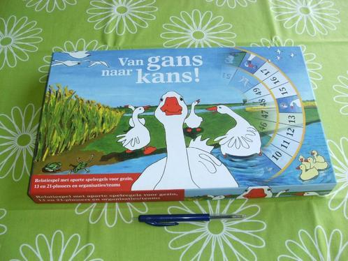 Van Gans naar kans - Relatiespel voor diverse doelgroepen, Hobby en Vrije tijd, Gezelschapsspellen | Bordspellen, Zo goed als nieuw