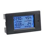 Digitale inbouw Volt-Ampere-Watt meter, Ophalen of Verzenden, Zo goed als nieuw, Multimeter