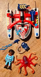 Playmobil Ghostbusters Zeddemore waterscooter 9387, Verzenden, Zo goed als nieuw, Complete set