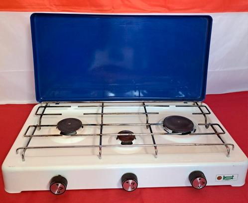 3 Pits campinggas kooktoestel
Deze comforen worden speciaal, Caravans en Kamperen, Kampeeraccessoires, Zo goed als nieuw, Ophalen