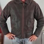 Twinlife leren heren jas maat L, Kleding | Heren, Jassen | Winter, Ophalen of Verzenden, Zo goed als nieuw, Bruin