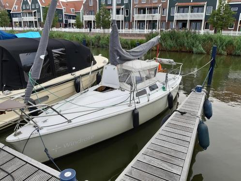 Kajuitzeilboot, Windrose 24, ruilen tegen motorboot kan ook., Watersport en Boten, Kajuitzeilboten en Zeiljachten, Gebruikt, Tourjacht of Cruiser