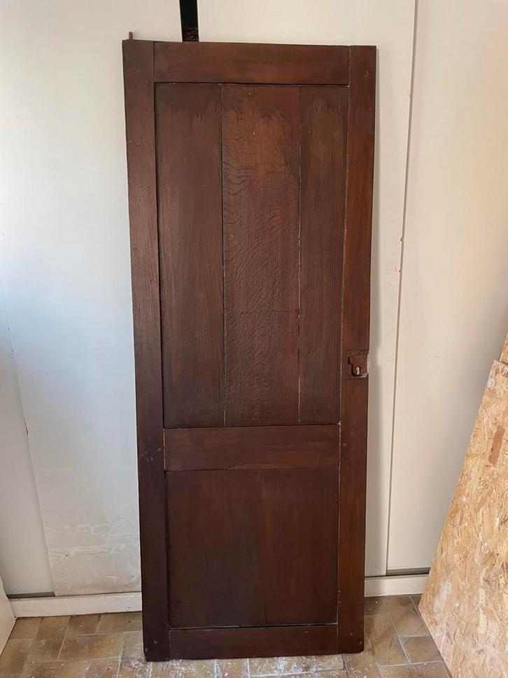 Oude binnendeuren, Doe-het-zelf en Verbouw, Deuren en Horren, Gebruikt, Binnendeur, Minder dan 200 cm, 80 tot 100 cm, Hout, Ophalen