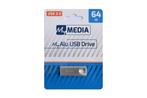 MyMedia 64GB Aluminium lichtgewicht USB Stick, Info.germany@verbatim-europe.com, Ophalen of Verzenden, 64 GB, Verbatim