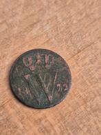 Koperen halve cent 1872 - Willem III, Postzegels en Munten, Munten | Nederland, Verzenden, Koning Willem III, Losse munt