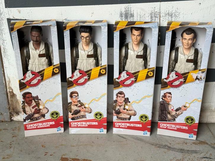 Ghostbusters Poppen Set - Compleet - 30cm, Kinderen en Baby's, Speelgoed | Poppen, Zo goed als nieuw, Overige typen, Ophalen of Verzenden
