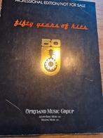 Fifty Years of Hits - Bladmuziek, Muziek en Instrumenten, Gebruikt, Overige soorten, Ophalen of Verzenden, Piano