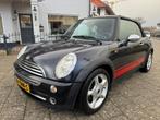 Mini 1.6 16V Cooper Cabrio / leer / zie beschrijving!!, Voorwielaandrijving, Zwart, 4 cilinders, Cabriolet