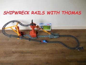 Trackmaster Thomas de Trein Shipwreck Rails Set met Thomas beschikbaar voor biedingen