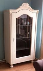 Brocante Franse kast, Huis en Inrichting, Ophalen, Gebruikt, 100 tot 150 cm, Met hangruimte