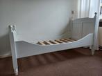 Peuterbed Amalia wit hout, Gebruikt, 70 tot 85 cm, 140 tot 160 cm, Ophalen