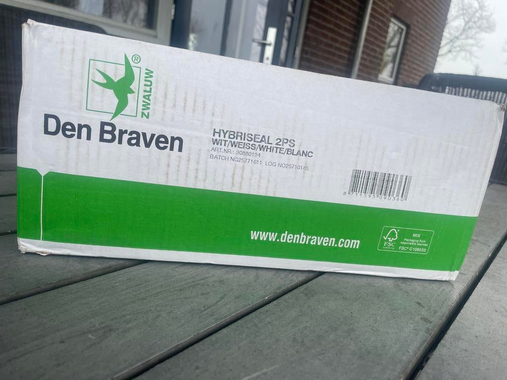 Hybriseal Beglazingskit - Nieuw in doos, Minder dan 4 cm, Overige materialen, Nieuw, Ophalen of Verzenden