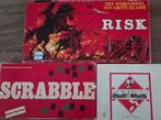 Retro / Vintage gezelschapspellen Monopoly Risk Scrabble, Ophalen, Gebruikt