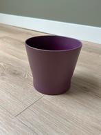 Ikea Papaja bloempot - paars - 14 cm, Rond, Binnen, Ophalen of Verzenden, Zo goed als nieuw