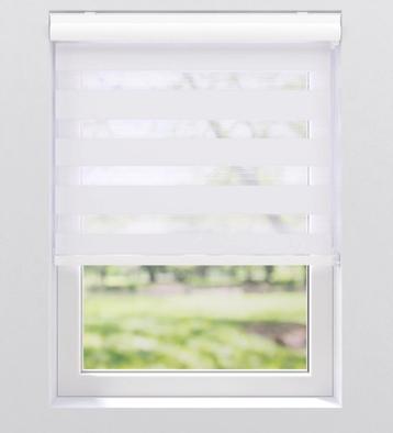 Nieuw!!!!! Duo Rolgordijn – Wit, 90x175 cm beschikbaar voor biedingen