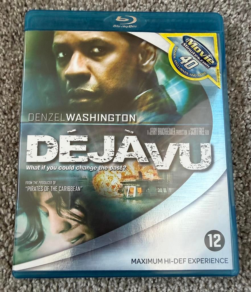 DÉJÀVU - DeJaVu - Blu-Ray - Denzel Washington - De Ja Vu, Verzenden, Zo goed als nieuw
