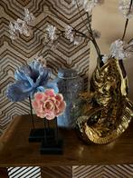 Deco bloemen hout voor op dressoir, Huis en Inrichting, Woonaccessoires | Overige, Ophalen of Verzenden, Nieuw