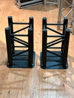 2 stuks square truss inclusief baseplate, Muziek en Instrumenten, Ophalen, Overige typen, Zo goed als nieuw