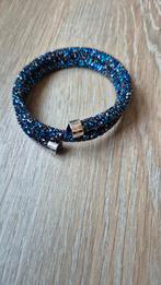 Swarovski Armband, Sieraden, Tassen en Uiterlijk, Armbanden, Ophalen of Verzenden, Zo goed als nieuw, Blauw, Zilver