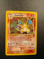 Charizard base set 2 4, Hobby en Vrije tijd, Verzamelkaartspellen | Pokémon, Ophalen, Zo goed als nieuw, Losse kaart, Foil